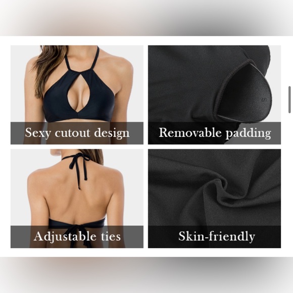 RELLECIGA Halter Bikini Top - Picture 6 of 11